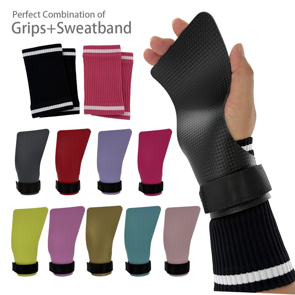 Wrist Wraps - Combinazione Perfetta di Impugnature in Carbonio