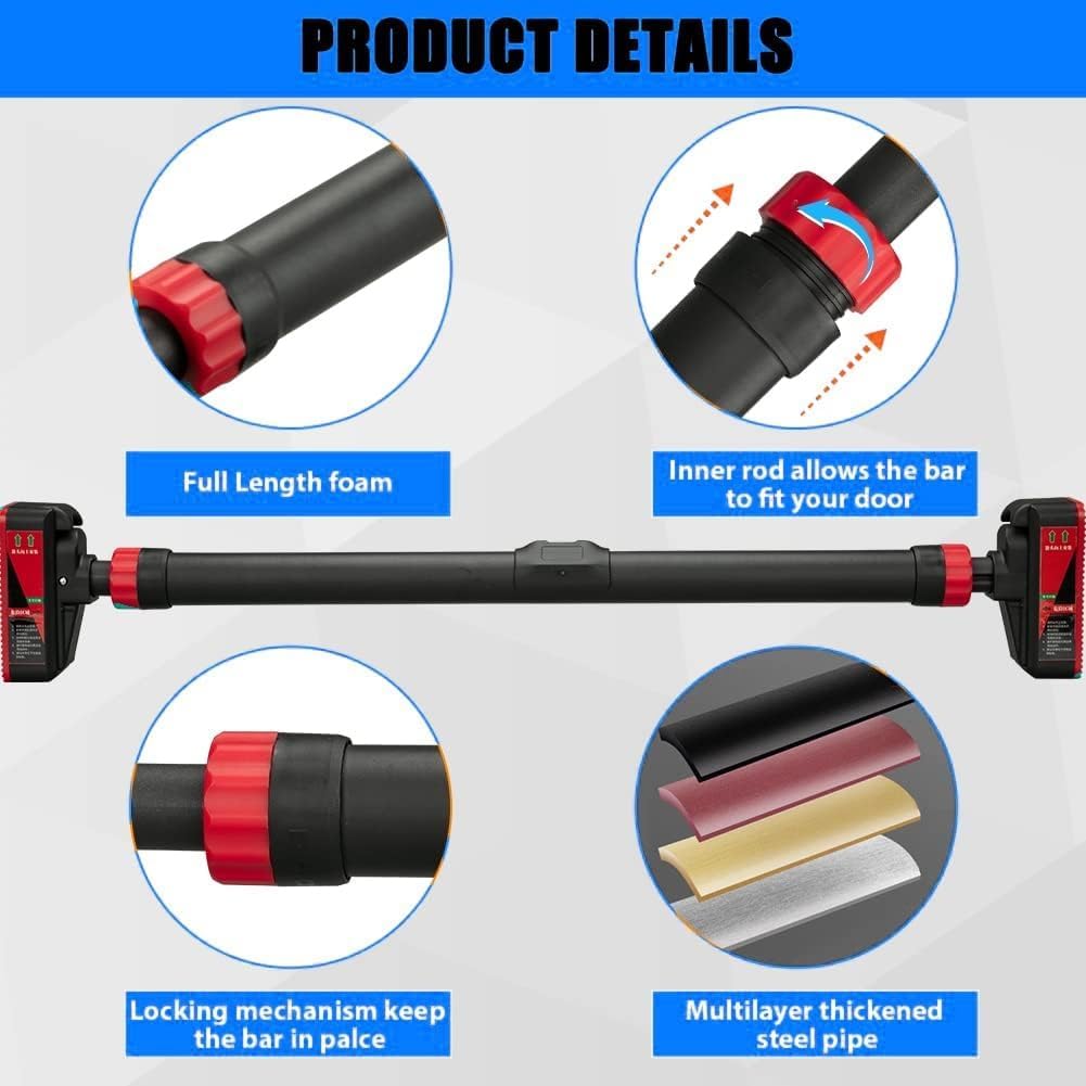 Barra per trazioni da porta, b - Pull Up Bar recensione e prezzo
